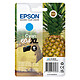 Epson Pineapple 604XL Cyan High capacity Cyan ink cartridge (4 ml / 350 pages)