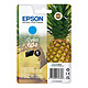 Epson Ananas 604 Cyan - Cartouche d'encre Cyan (2.4 ml / 130 pages)