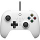 8Bitdo Ultimate Wired Controller (White) USB wired controller for Switch, PC, Raspberry Pi and Android