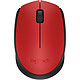 Logitech M171 Wireless Mouse (Rouge) Souris sans fil - ambidextre - capteur optique - 3 boutons