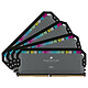 Corsair Dominator Platinum DDR5 RGB 64 Go (4 x 16 Go) 5600 MHz CL36 Gris Kit Quad Channel 4 barrettes de RAM DDR5 PC5-44800 - CMT64GX5M4B5600Z36 - Optimisé pour AMD