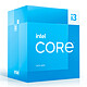 Intel Core i3-13100 (3.4 GHz / 4.5 GHz) Processeur Quad-Core (4 Performance-Cores) 8-Threads Socket 1700 Cache L3 12 Mo Intel UHD Graphics 730 0.010 micron (version boîte - garantie Intel 3 ans)