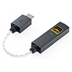 iFi Audio GO link DAC audio USB portable 32 bits/384 kHz - Hi-Res Audio - PCM/DSD/MQA - Ampli casque 70mW - Sortie mini-jack 3.5 mm