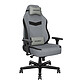 Oraxeat TK800F Light Grey/Black Gaming chair in fabric with 135° reclining backrest, 4D armrests (up to 130 kg)