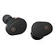 Yamaha TW-E5B (Black) True Wireless In-Ear Headphones - Bluetooth 5.2 - 8.5hrs + 21.5hrs battery life - Controls/Microphone - IPX5 - Charging/Transportation case