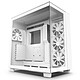NZXT H9 Flow White Mid tower case with tempered glass side window