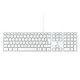 Mobility Lab Keyboard for Mac Ultra slim keyboard - USB - silent flat chiclet keys - Mac compatible - AZERTY, French