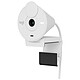 Logitech BRIO 300 (Blanc Cassé) Webcam Full HD - champ de vision 70° - microphone anti-parasite - volet de confidentialité