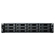 Synology SA6400 Server NAS a 12 alloggiamenti con montaggio a rack - 32 GB di RAM DDR4 ECC - AMD Epyc 7272 con alimentatore ridondante
