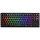 Ducky Channel One 3 TKL Black (Cherry MX Brown) High-end keyboard - TKL format - brown mechanical switches (Cherry MX Brown switches) - RGB backlighting - hot-swap switches - PBT keys - AZERTY, French