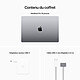 Apple MacBook Pro M2 Max 16" Gris sidéral 64 Go/1 To (MNW83FN/A-M2-Max-64GB-1TB) pas cher