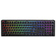 Ducky Channel One 3 Black (Cherry MX Silent Red) High-end keyboard - red mechanical switches (Cherry MX Silent Red switches) - RGB backlight - hot-swap switches - PBT keys - AZERTY, French