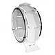 Mars Gaming MCORB White Premium Gaming Mid Tower Case Circular with double tempered glass window
