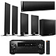 Pioneer VSX-935 Noir + KEF T205 Ampli-tuner home cinéma 7.2 - 135W/canal - Dolby Atmos/DTS:X - Virtualisation surround - Hi-Res Audio - Dolby Vision/HDR10+ - 5x HDMI 2.1 HDCP 2.3 - Wi-Fi/Bluetooth/Ethernet - AirPlay 2 - Multiroom + Pack d'enceintes 5.1