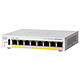 Cisco CBS250-8PP-D · Occasion Switch web manageable niveau 2+ 8 ports PoE+ 10/100/1000 Mbps - Article utilisé