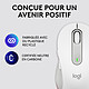 Logitech M650 L (Blanc) pas cher