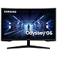 Samsung 27" LED - Odyssey G5 C27G55TQBU 2560 x 1440 pixel - 1 ms (MPRT) - Formato 16:9 - Pannello VA curvo - 144 Hz - HDR10 - FreeSync Premium - HDMI/Porta display - Nero
