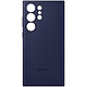 Samsung Coque Silicone Bleu Galaxy S23 Ultra Coque en silicone pour Samsung Galaxy S23 Ultra