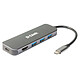 D-Link DUB-2333 Hub USB-C 5-en-1 vers HDMI/USB/USB-C + Power Delivery (60 W)