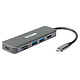 D-Link DUB-2327 Hub 6 en 1 USB-C a HDMI/USB/USB-C/Ethernet/SD/microSD + Power Delivery (60 W)