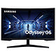 Samsung 32" LED - Odyssey G5 C32G55TQBU 2560 x 1440 pixels - 1 ms (MPRT) - Format 16/9 - Dalle VA incurvée - 144 Hz - HDR10 - FreeSync Premium - HDMI/DisplayPort - Noir