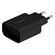 Belkin Chargeur Secteur USB-C 25 W pour iPhone (20 W) et Samsung (25 W) - Noir Chargeur secteur USB-C Power Delivery 3.0 PPS (25 W)