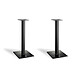 Dali Stand E-601 Black Pair of stands for bookshelf speakers with spikes and cable glands