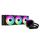 DeepCool LS720 SE (Black) 360 mm Black All-in-One CPU Watercooling Kit with ARGB lighting for Intel and AMD sockets