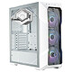 Cooler MasterBox TD500 Mesh White V2 + Cooler Master GEM White Mid Tower Case + Gaming Device Holder