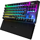 SteelSeries Apex Pro TKL Wireless 2023 Wireless gaming keyboard - compact TKL - RF 2.4 GHz/Bluetooth 5.0 - mechanical switches (OmniPoint 2.0 switches) - aluminium chassis - 16.8 million colour PrismSync RGB backlight - AZERTY, French