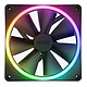 NZXT F140 RGB Duo (Black) 140 mm RGB PWM fan