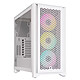 Corsair 4000D RGB Airflow (White) Mid tower case with tempered glass panel, Mesh front panel