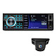 Caliber RMD404DAB-BT + CAM030 Autoradio 4 x 20 Watts - Tuner FM/DAB+ (antenne incluse) - Bluetooth - USB/MicroSD/AUX - Télécommande - Caméra CAM030