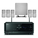 Yamaha RX-V6A Black + Cambridge Audio MINX S325 White 7.2 Home Cinema Receiver - 160W/Channel - FM/DAB Tuner - HDMI 8K/60 Hz - 4K/120Hz - HDR10+ - Wi-Fi/Bluetooth/AirPlay 2 - Multiroom + 5.1 Speaker Pack