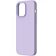 QDOS Custodia Pure Touch con Snap Violet per iPhone 14 Pro Custodia protettiva in silicone con magnete a scatto per Apple iPhone 14 Pro