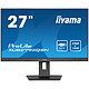 iiyama 27" LED - ProLite XUB2792QSN-B5 2560 x 1440 pixels - 4 ms (grey to grey) - 16/9 format - IPS panel - 75 Hz - HDMI/DisplayPort/USB-C - USB 3.0 Hub - Ethernet - Pivot - Black