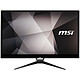 MSI Pro 22XT 10M-443EU Noir Intel Core i5-10400 8 Go SSD 256 Go LED Tactile 21.5" Wi-Fi AC/Bluetooth Windows 11 Professionnel