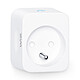 WiZ Smart Plug Wi-Fi connected smart plug compatible with Google Assistant and Amazon Alexa