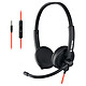 Bluestork MC301 Stereo headset with flexible microphone and remote control