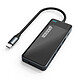INOVU Station d'accueil USB-C 6 en 1 (HDMI/USB/SD) Station d'accueil USB-C avec HDMI/3x USB 3.0/USB-C avec Power Delivery 100W