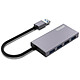Avis INOVU Hub USB-A/C 3.0 vers 4x USB-A 3.0 (avec alimentation externe)
