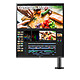 LG 28" LED - 28MQ780-B Ecran vertical - 2560 x 2880 pixels - 5 ms (gris à gris) - 16/18 - Dalle Nano IPS - HDR10 - HDMI/DisplayPort/USB-C - Pivot - Haut-parleurs - Hub USB - Pied + bras articulé - Noir