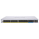 Cisco CBS350-48NGP-4X Manageable Layer 3 web switch 40 PoE+ 10/100/1000 Mbps ports + 8 PoE++ 5 GbE ports + 2 10GbE/SFP+ 10 Gbps combo ports + 2 SFP+ 10 Gbps slots