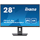iiyama 28" LED - ProLite XUB2893UHSU-B5 4K UHD - 3 ms (da grigio a grigio) - 16/9 - Pannello IPS - Porta HDMI/Display - Hub USB 3.0 - Pivot - Altoparlanti - Nero