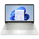 HP Laptop 15s-eq2081nf AMD Ryzen 5 5500U 8 Go SSD 512 Go 15.6" LED Full HD Wi-Fi AC/Bluetooth Webcam Windows 11 Famille