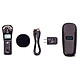 Zoom H1n-VP Noir Enregistreur portatif 4 pistes - Hi-Res Audio - Microphones X/Y réglables - Mini USB - Slot SDHC - Connecteurs XLR - avec étui matelassé, câble micro-USB, adaptateur secteur et bonnette anti-vent
