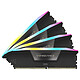 Corsair Vengeance RGB DDR5 64 Go (4 x 16 Go) 5600 MHz CL36 Kit Quad Channel 4 barrettes de RAM RGB DDR5 PC5-44800 - CMH64GX5M4B5600Z36 - Optimisé pour AMD