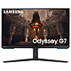Samsung 28" LED - Odyssey G7 S28BG700EPX 4K UHD Gaming Display - 1 ms (grey to grey) - 16/9 - IPS - HDR400 - 144 Hz - FreeSync Premium Pro / G-SYNC Compatible - DisplayPort/HDMI 2.1 - Wi-Fi/Bluetooth - Pivot - RGB - Black