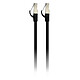 Review Textorm Set of 3x RJ45 CAT 6 FTP cables - male/male - 3 m - Black