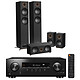 Pioneer VSX-534 Black + Jamo S 807 HCS Black 5.2 Home Cinema Receiver - 135W/channel - Dolby Atmos/DTS:X - Dolby Vision/HDR10 - 4x HDMI 2.0 HDCP 2.2 - Bluetooth + 5.0 Speaker Pack